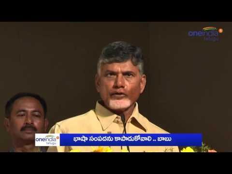 Chandrababu Naidu Suggests To Protect Telugu language | Andhra pradesh |