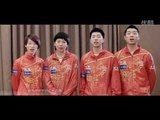 Chinese Table Tennis Team Dedicates Song to Fans