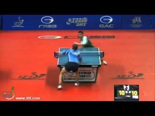 GAC Group 2012 ITTF World Tour Brazil Open - Saive Vs Calderano final points