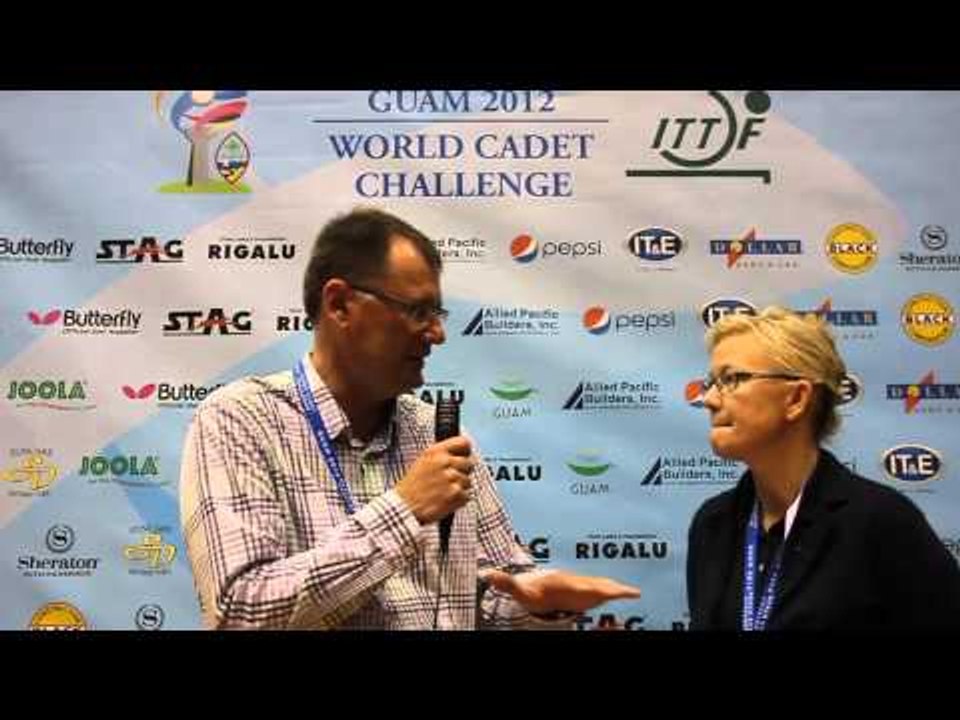 Guam 2012 World Cadet Challenge - Interview to Petra Sorling