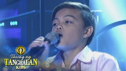 Tawag ng Tanghalan Kids: Khim John Natindim | In Love Ako Sa'yo