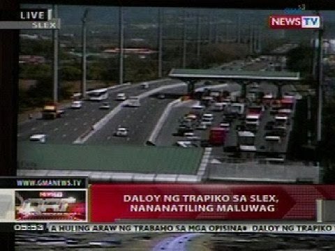 QRT: Daloy ng trapiko sa SLEX, nananatiling maluwag