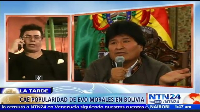 “Desconocer que le fue negada la opción a reelegirse ha agravado su situación”: Ilya Fortún, analista político sobre baja popularidad de Evo Morales