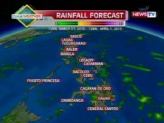 BT: Weather update as of 12:20 p.m. (Mar 31, 2013)