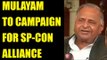 UP Election 2017 : Mulayam Singh Yadav to campaign for SP-Congress alliance | Oneindia News