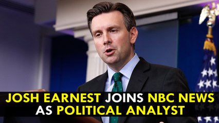 Josh Earnest joins NBC News as Political Analyst