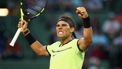 Rafael Nadal battles through to fourth round in Miami