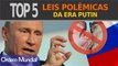 Putin e as leis polêmicas de sua era na Rússia (TOP 5) | OrdemMundial.com