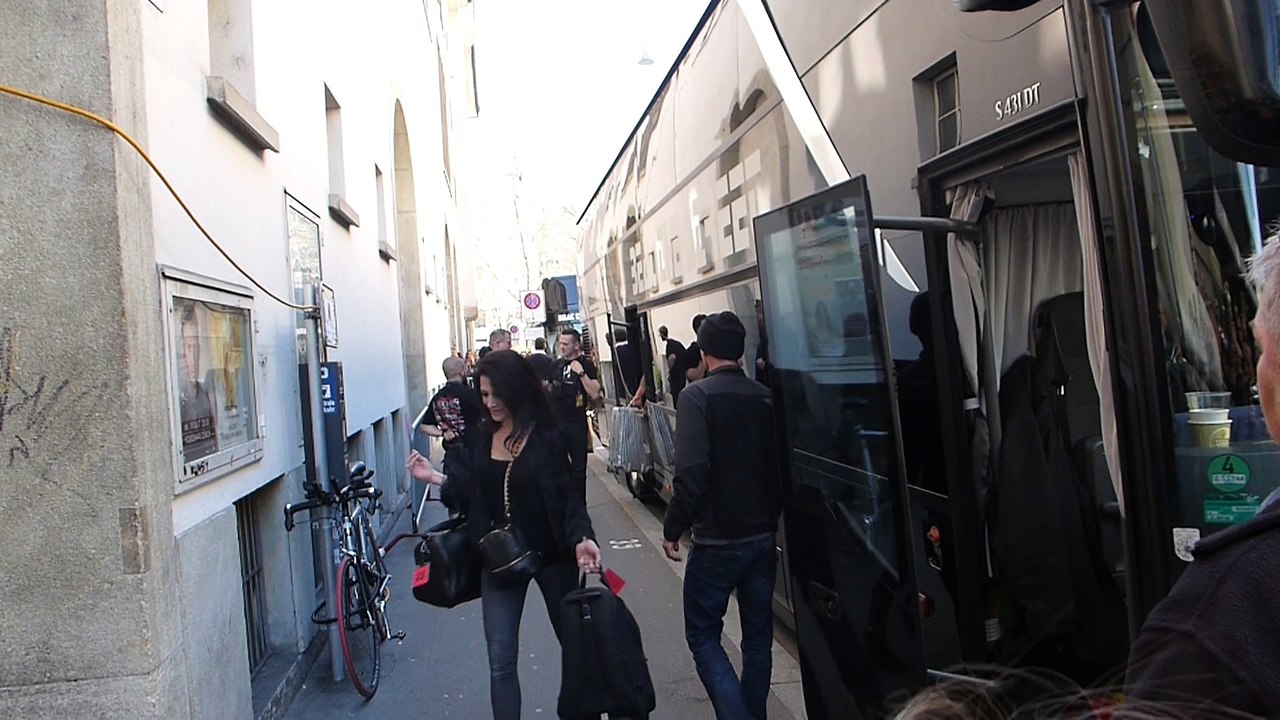 Arrivée Tokio Hotel - Volkhaus Zurich - 27/03/17