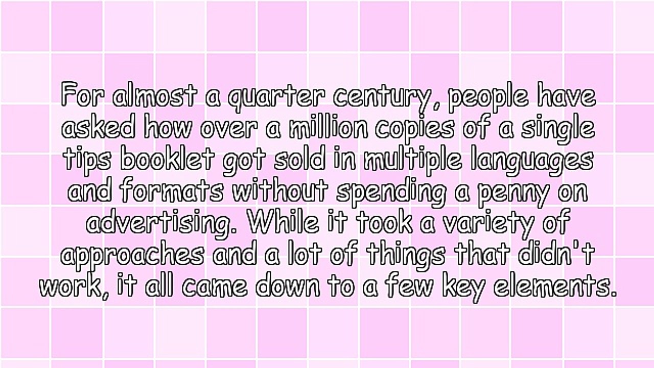 Booklet Tips - Lead Time for Bulk Sales Buyers