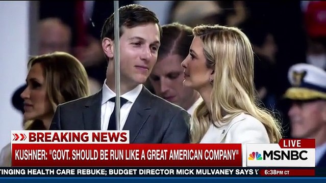 Chris Matthews compares Ivanka and Jared Kushner to the SONS OF SADDAM HUSSEIN