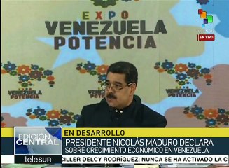Maduro destaca que Venezuela posee importantes reservas mineras