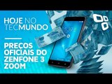 Preços oficiais do ZenFone 3 Zoom - Hoje no TecMundo