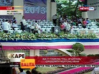 KB: Ika-71 taon ng 'Fall of Bataan', ginugunita ngayong araw