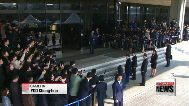 Prosecutors request arrest warrant for Park Geun-hye, warrant hearing on to be held Thursday