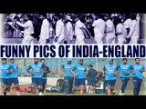 India Vs England: Here are Funny pics of England tour of India | Oneindia News