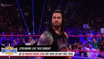 The Undertaker introduces Roman Reigns to his “yard“׃ Raw, March 27, 2017