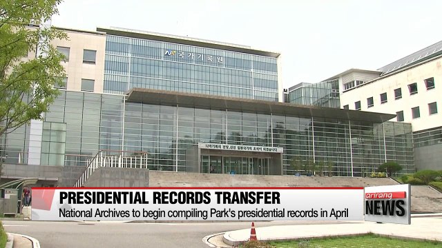 National Archives to begin compiling Park's presidential records in April