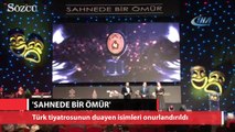 Türk tiyatrosunun duayen isimleri Beyoğlu’nda onurlandırıldı