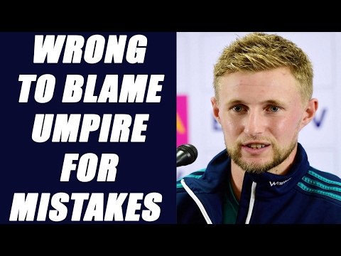 India vs England 3rd T20I: Joe Root says its wrong to blame Umpire for mistakes|OneindiaNews