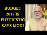 PM Modi call Budget 2017 FUTURISTIC AND BRAVE