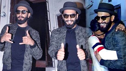 Ranveer Singh Mobbed By Fans Outside Shankar Mahadevan's Studios