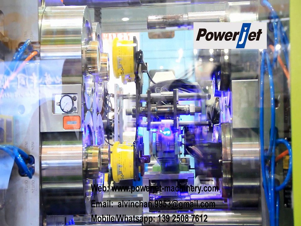 In-Mould-Labelling (IML) machine producing 4 cups in one shot PKF-338V6