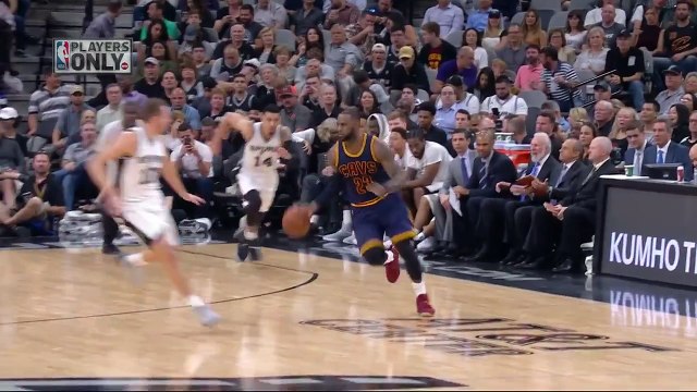 LeBron James Dunks Over Pau Gasol