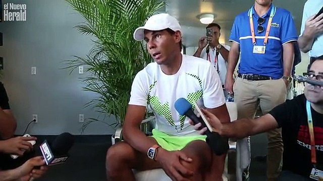 Rafael Nadal MEDIA DAY Miami Open 2017