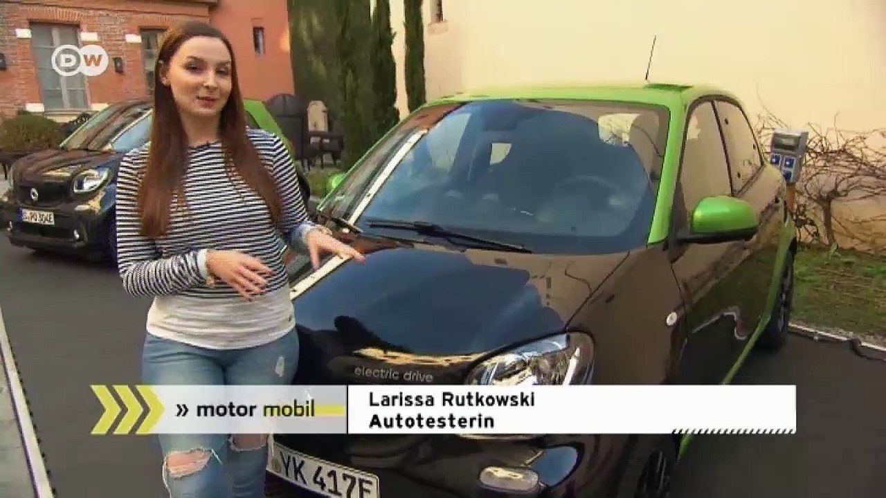 Sparsam: Smart forfour electric drive | DW Deutsch