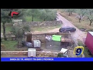 Banda dei tir, arresti tra Bari e provincia