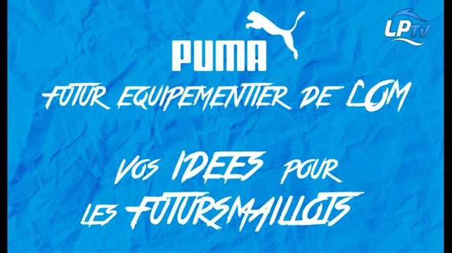 Vos idées de maillots Puma pour l'OM !