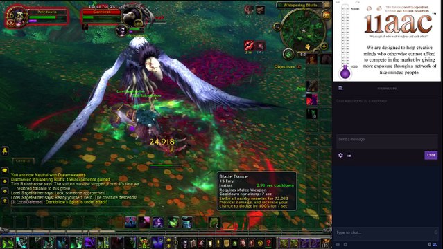 The most Unprofessional Stream World of Warcraft Demon Hunter 2017-027 Yes little bear I will be your momma