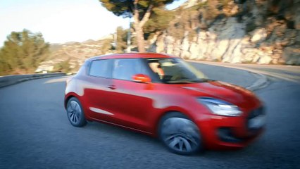 La Suzuki Swift affiche une silhouette musclée et des équipements de sécurité évolués