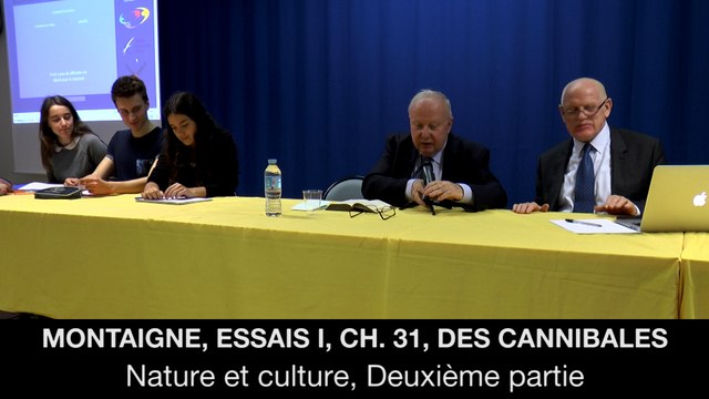 II. Montaigne, Essais I, ch. 31, Des cannibales, Jean-Louis POIRIER
