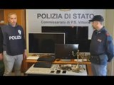 Vittoria (RG) - Preso latitante rumeno, in casa oggetti rubati in un'abitazione (28.03.17)