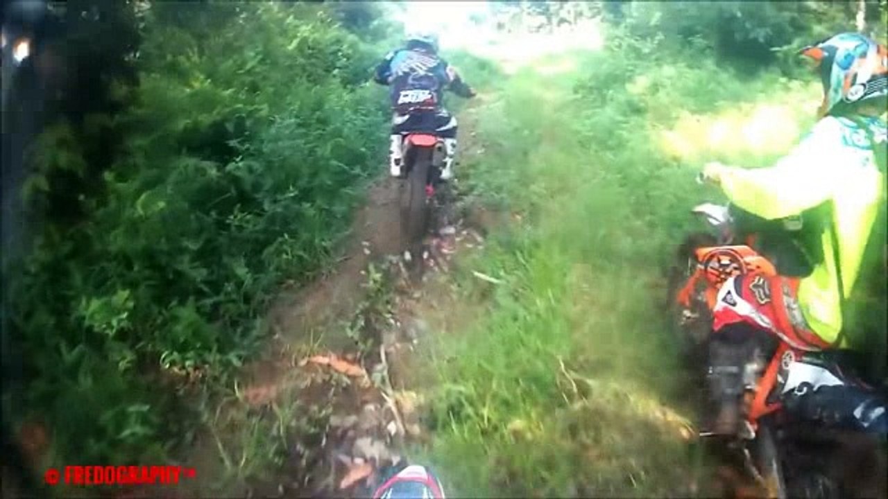 What is This? Dirt Biker Knocked Off Bike By Mysterious "Humanoid Creature"