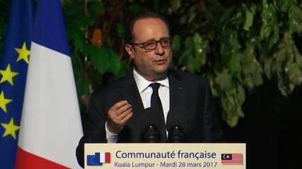 Discours à la communauté française de Malaisie