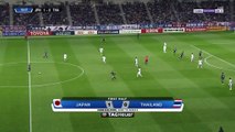 Shinji Okazaki Goal HD - Japan 2-0 Thailand - WC Qualification Asia 28.03.2017 HD