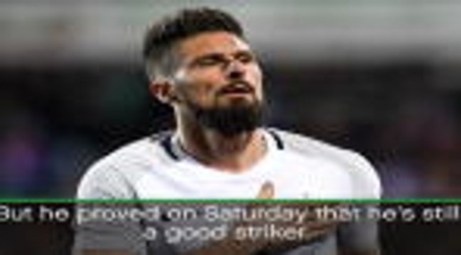 Deschamps has no concerns playing Arsenal's Giroud