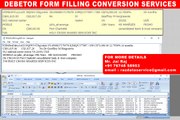 HYD Male Survey FORMFILLING conversion or typing services