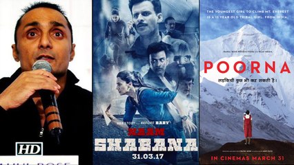 'Poorna' & 'Naam Shabana' CLASH: Rahul Bose REACTS