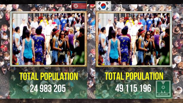 NORTH KOREA VS SOUTH KOREA - Military Power Comparison 2017