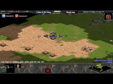 AOE CSDN Shenlong bất lực khi công vào hốc bất tử của Chim Sẻ(9/1/2017)