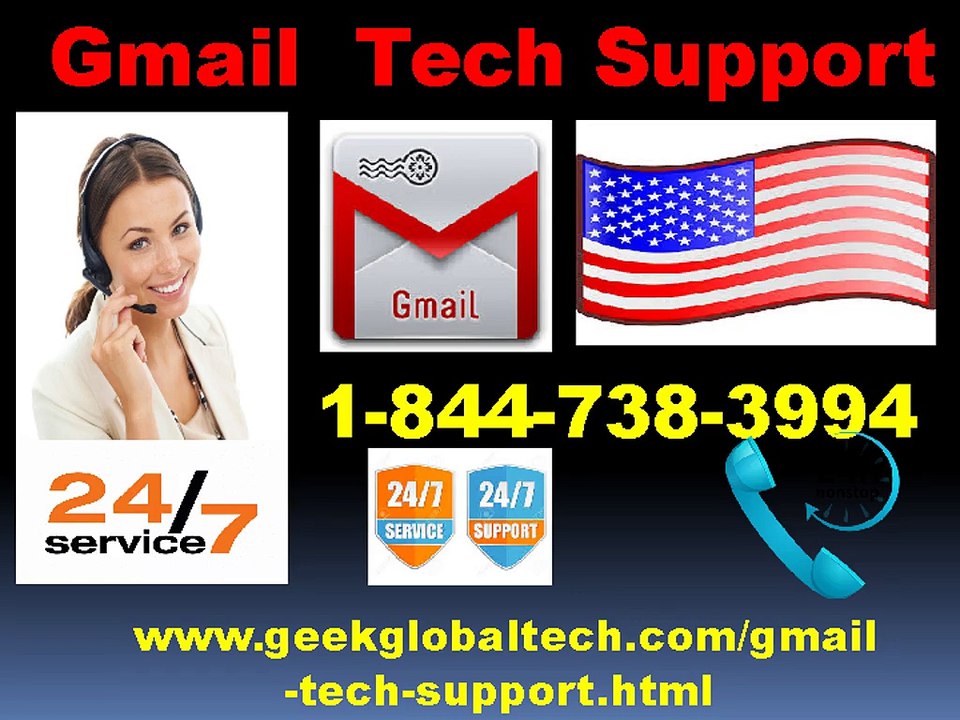 For immediate Gmail Technical Support call 1-844-738-3994 toll-free