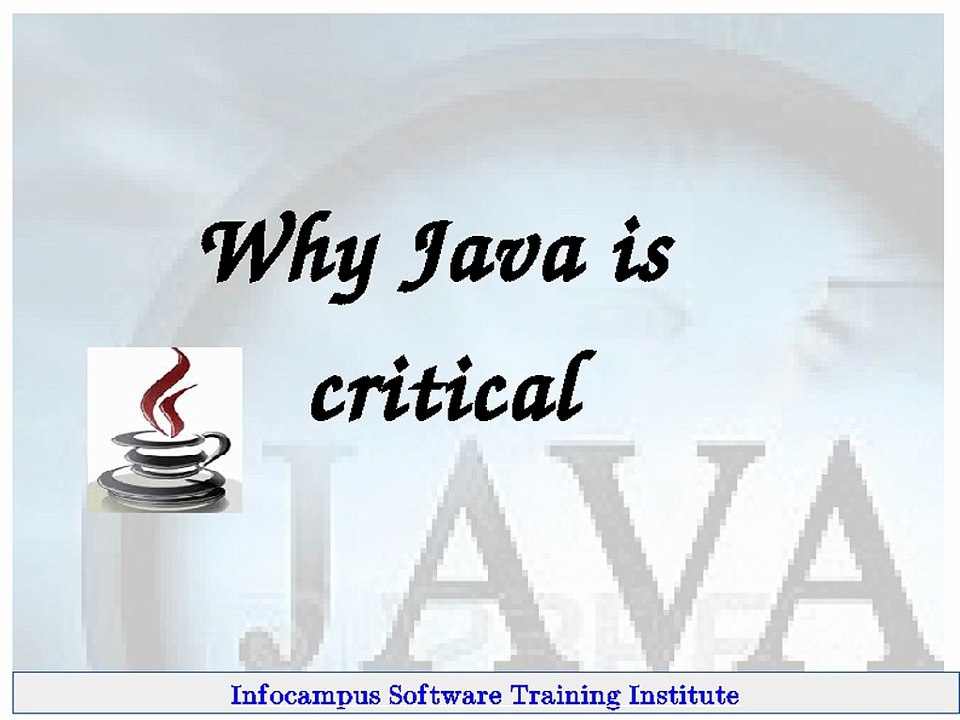 Java : a gateway to make a bright career