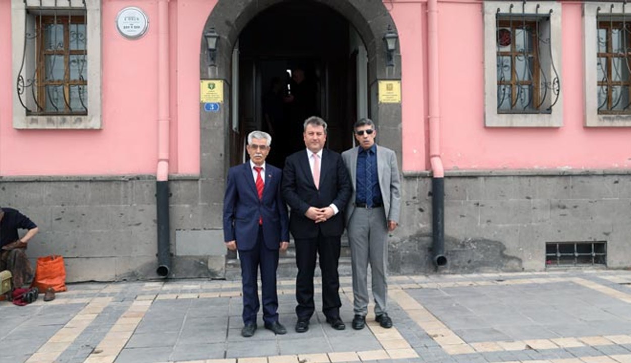 BAŞKAN PALANCIOĞLU ŞEHİT VE  GAZİLER DERNEĞİNİ ZİYARET ETTİ