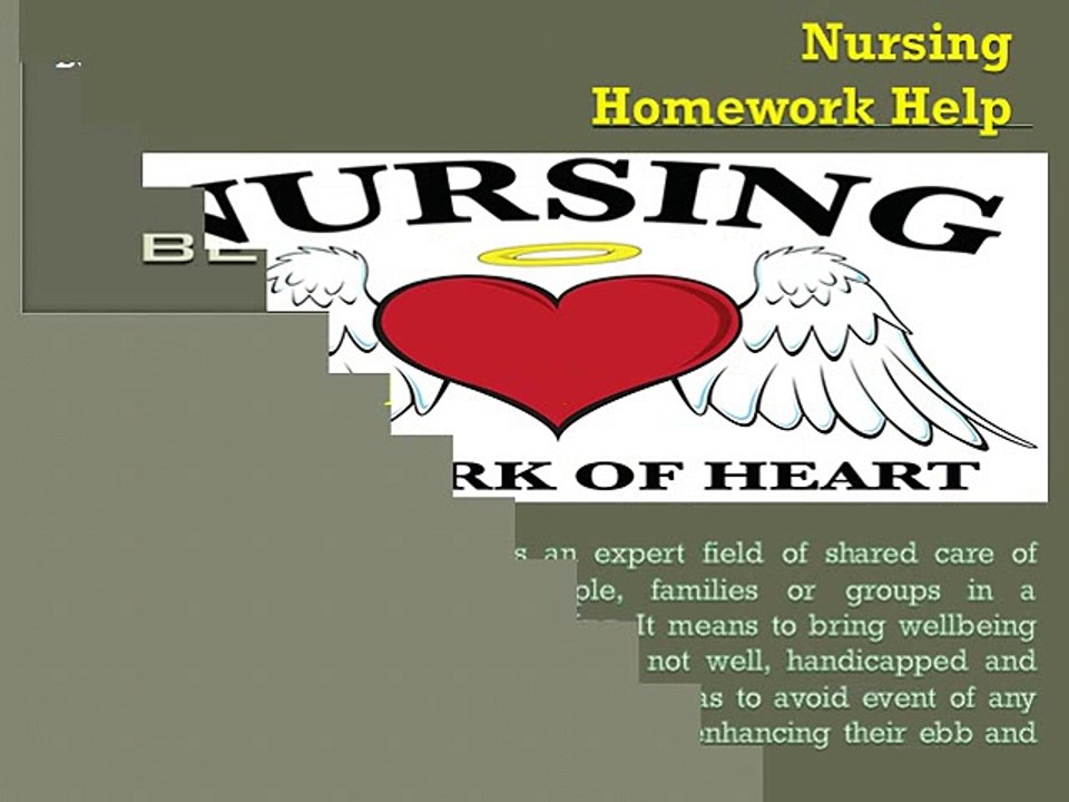 Nursing Homework Help