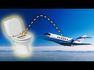 Chuyện gì xảy ra khi bạn nhấn nút xả bồn cầu trên máy bay
