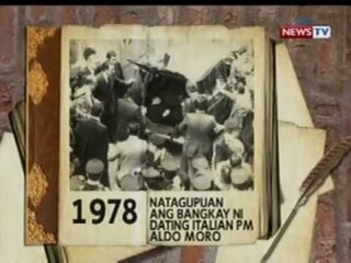 KB: Panghimagas: 1987: Natagpuang ang bangkay ni dating Italian PM Aldo Moro